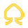 Spadegaming logo for online slot games.